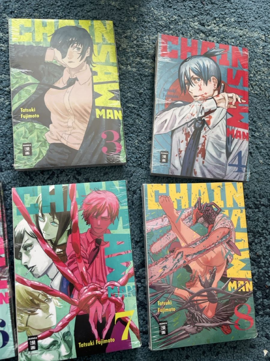 Fumetti: Chainsaw Man Deutsch 1-8 – Nuovo e nell'imballaggio originale da Zürich venduto da nic_7gfx 3