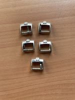 5x Omega Uhrenschliessen  14mm stahl