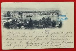 AK GENEVE AMBASSADE D'ESPAGNE SPANIEN WIEN ÖSTERREICH 1898