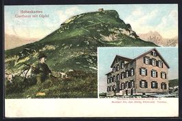 Appenzell, Hohenkasten mit Gasthaus auf 