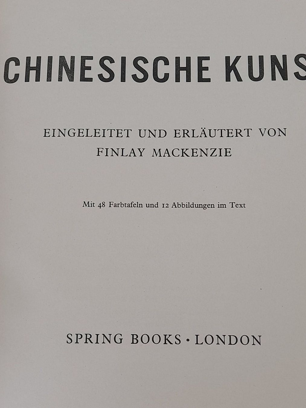 Libri: 3 Bücher Chinesische Kunst – Usato da Thun venduto da Treff.....e 5
