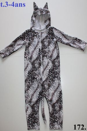 Costume léopard /  Leopard    t. 3 - 4 ans