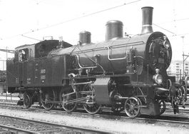 Dampflokomotive SBB Eb 3/5 Nr. 5819  Sonderbetrieb Zug Bahn
