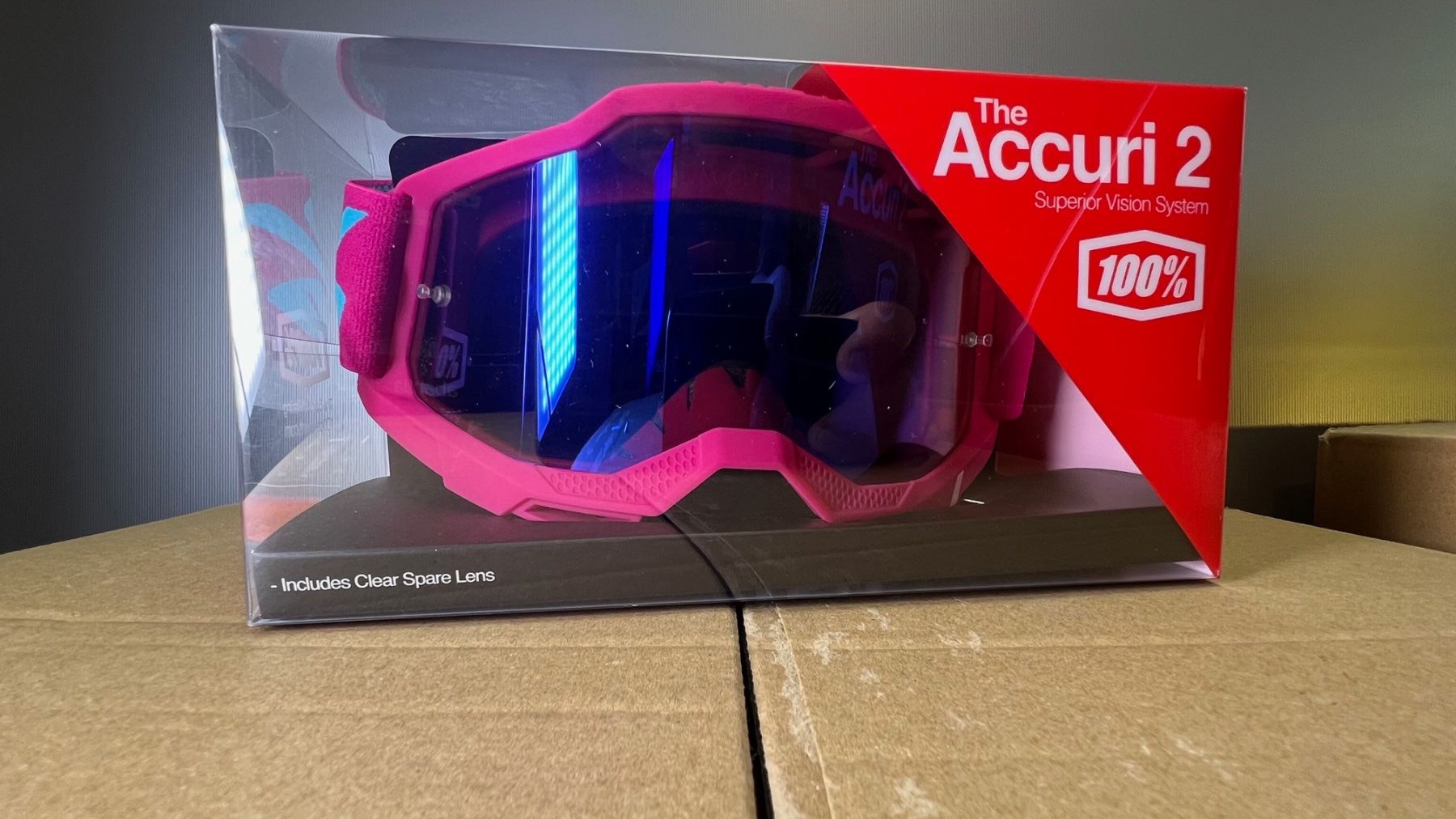 Occhiali & Lenti: 100% Skibrille, Goggle Accuri 2 Excelsior Mirror Blue Linse – Nuovo e nell'imballaggio originale da Tafers venduto da JP911