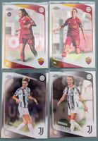 Topps Chrome UWCL 2025/26 – AS Roma & Juventus – 4 Cards