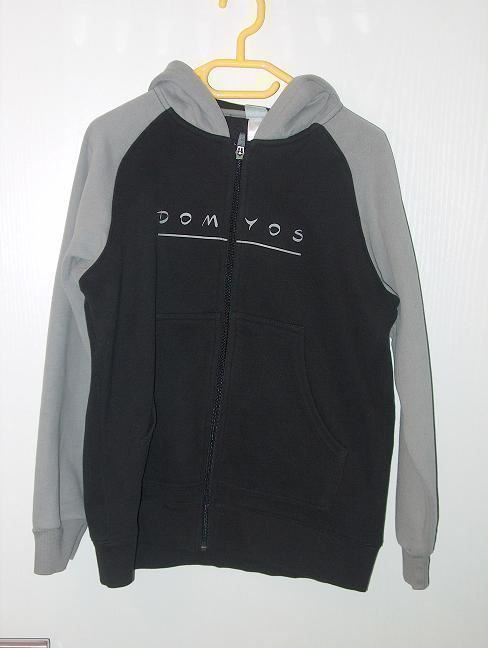 Jacken & Mäntel: Neuw. Sweatjacke mit Kapuze - schwarz/hellgrau - Gr. 140 – Neu (gemäss Beschreibung) aus Uznach von Laeuffer