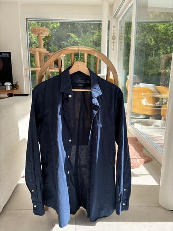 Ralph Lauren navy shirt L