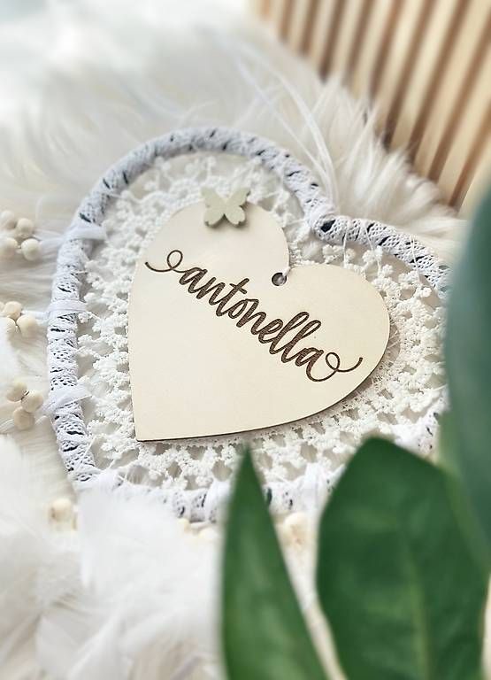 Toutes les décorations: Traumfänger personalisiert HERZ – D'occasion à Glis par KubEmma.ch 1