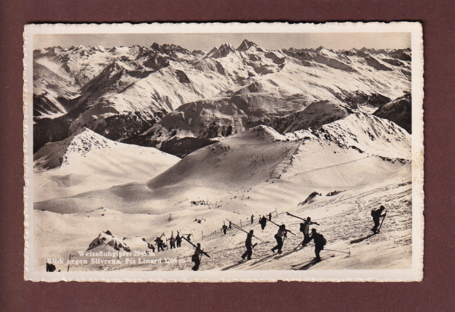 Cartes postales: Davos - WEISSFLUHGIPFEL – D'occasion à Pully par nicecards
