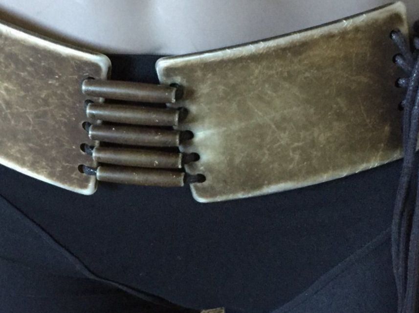 Cinture: Bindegürtel mit Metall Deko-Elementen – Nuovo (secondo la descrizione) da Adliswil venduto da eri.40 1