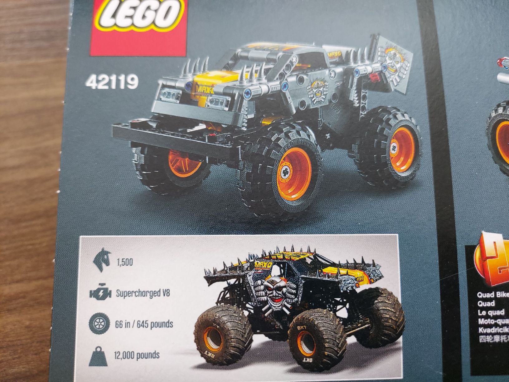 Lego Baukästen: LEGO Technic 42119 Monster Jam Max-D NEU – Neu und originalverpackt aus Altishofen von tammy05 1