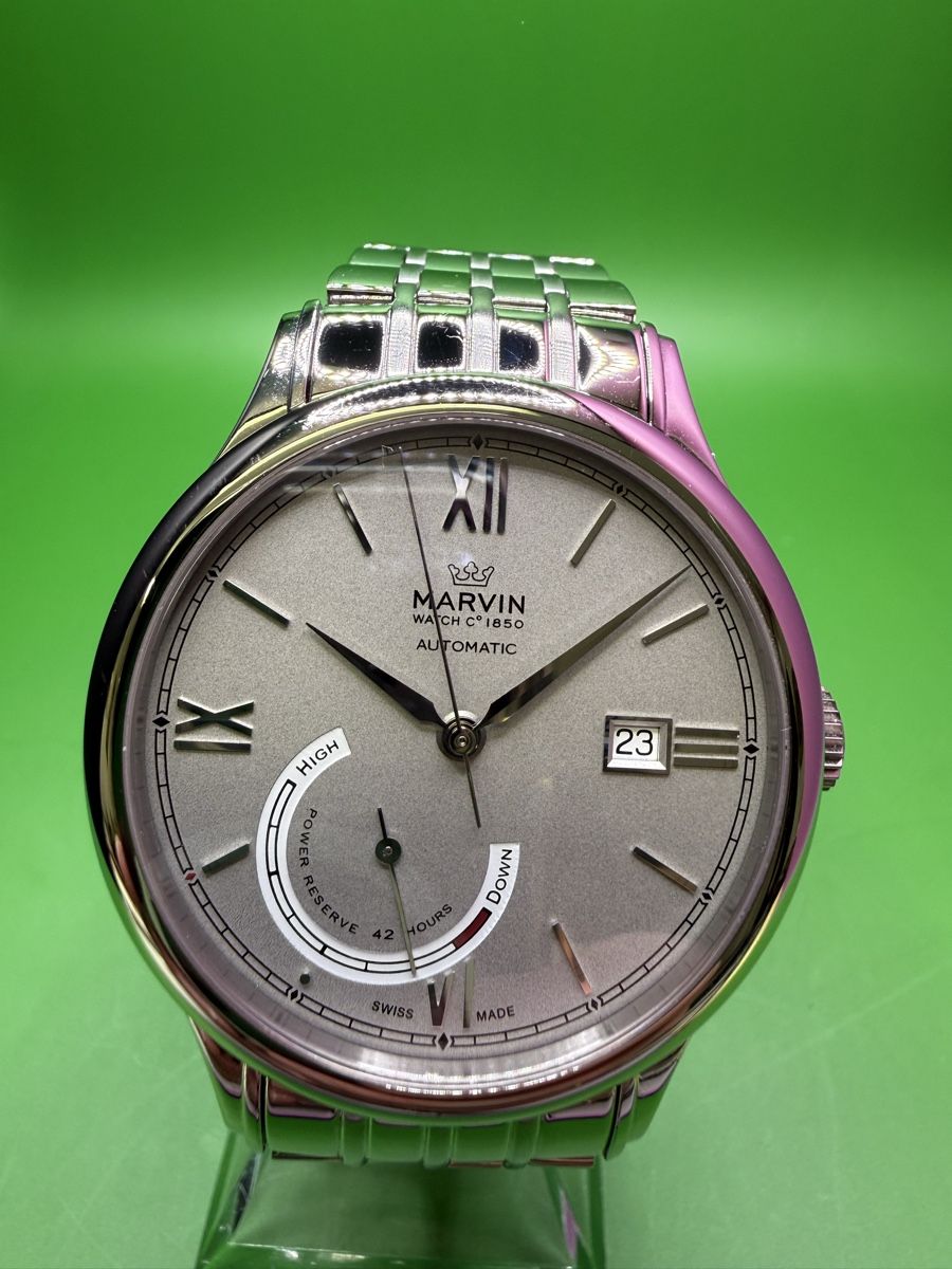 Marvin Orologi: Montre Marvin automatic réserve de marche / ETA 2897 – Usato da Fleurier venduto da Docteur.Bob69 7