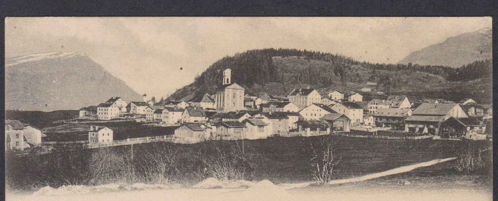 Cartoline postali: Lenz  Lantsch  GR  :   alte Ansichtskarte von 1902 – Usato da Vitznau venduto da Ropaku 1