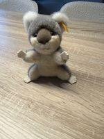 Steiff Koala Stofftier grau mit Knopf im Ohr guter Zustand