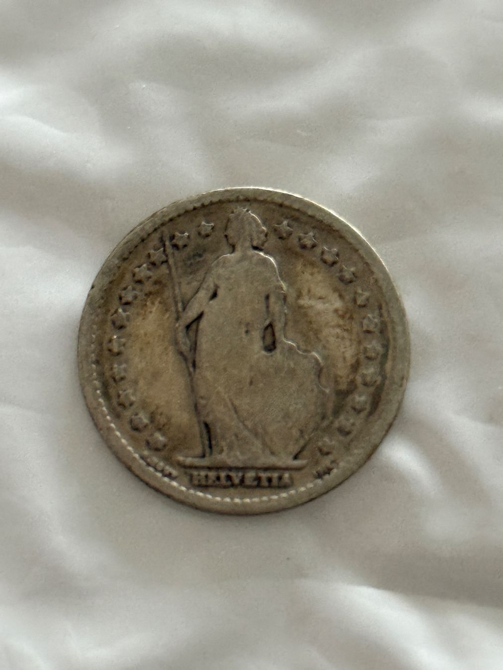 Tutti le monete: 1 Franken 1887  Silber, Rar – Usato da Wallisellen venduto da SWISS_SILVER1 1