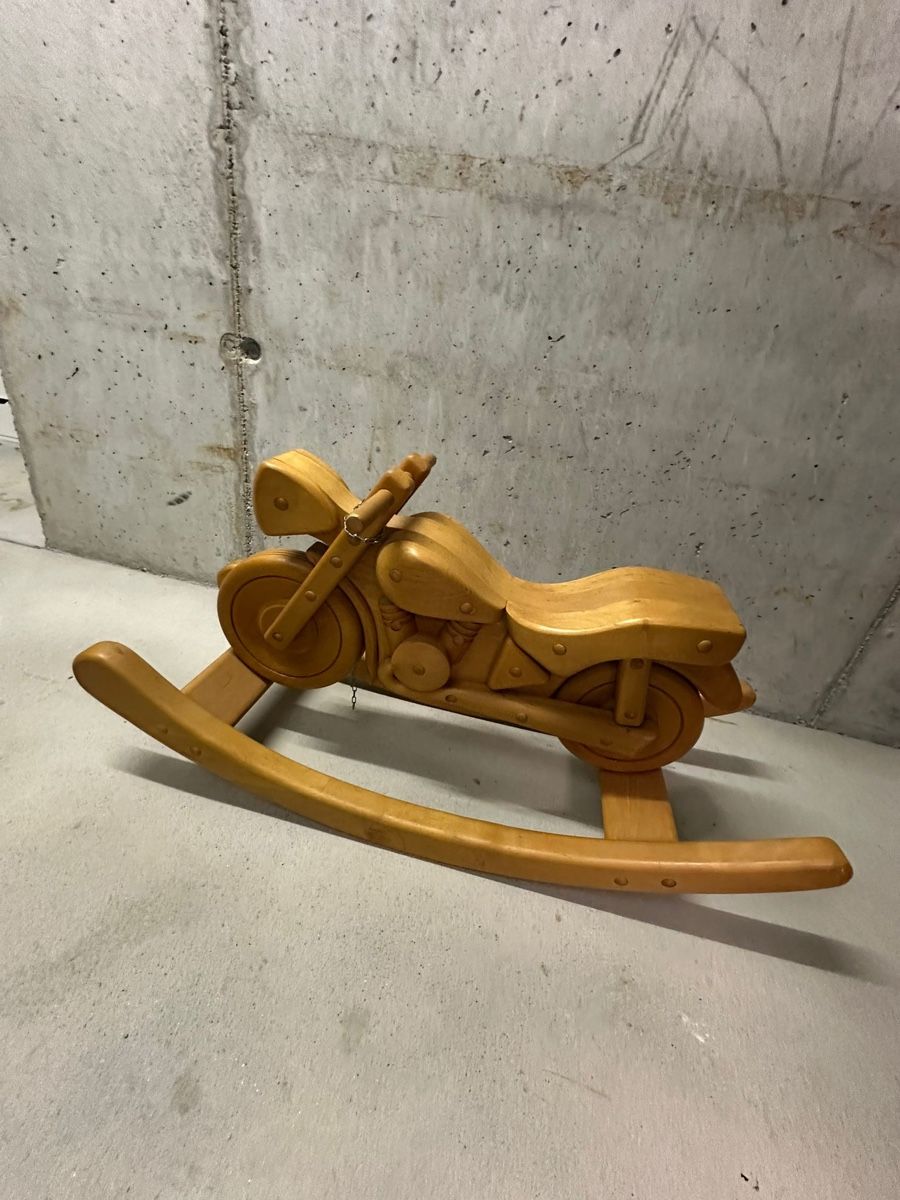 Spielzeuge: Dondolo moto legno per bambini – Neu (gemäss Beschreibung) aus Möhlin von ruz_h5fl 1