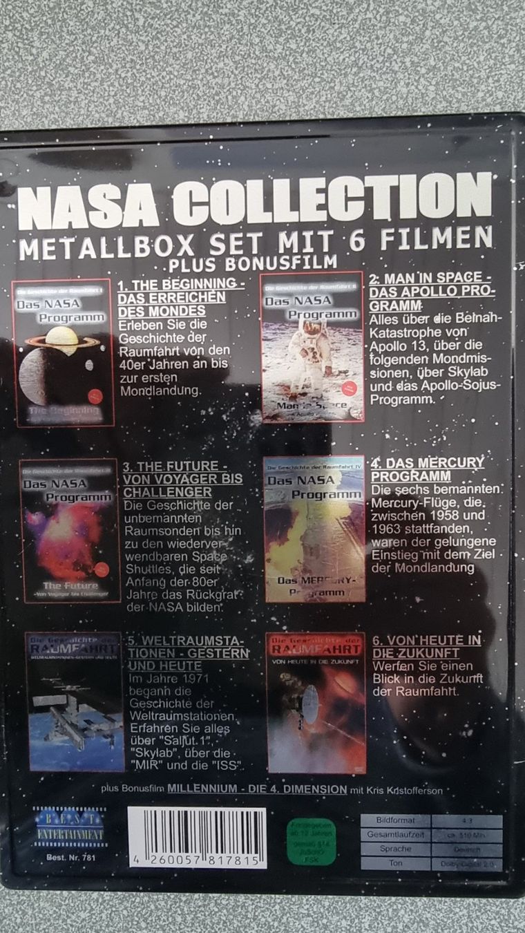 Tutti i DVDs: DVD NASA Collection Steelbook – Usato da Oetwil am See venduto da fineli2 1