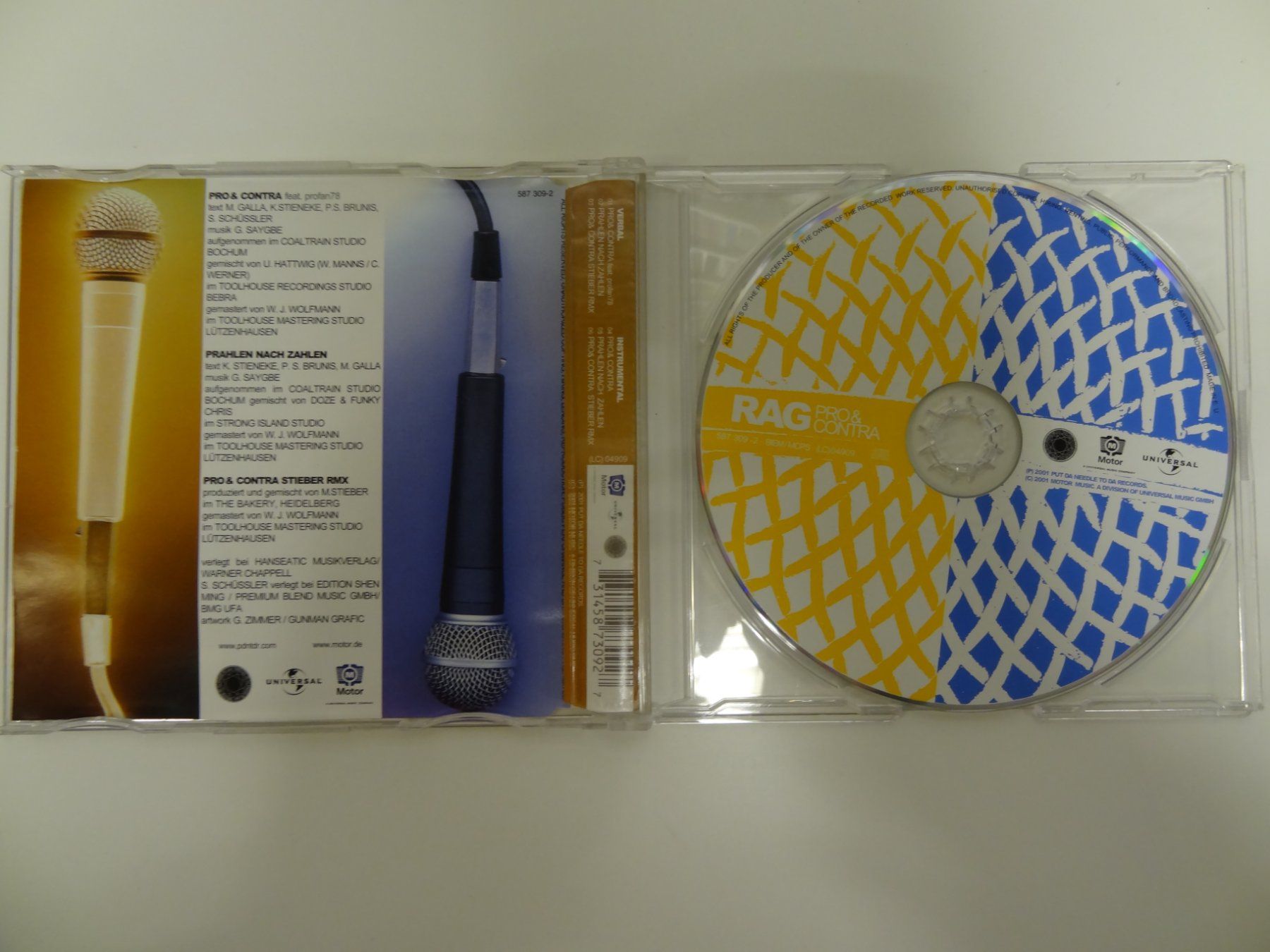 CDs: RAG - Pro & Contra  Maxi- CD – Gebraucht aus luzern von musicandart 1