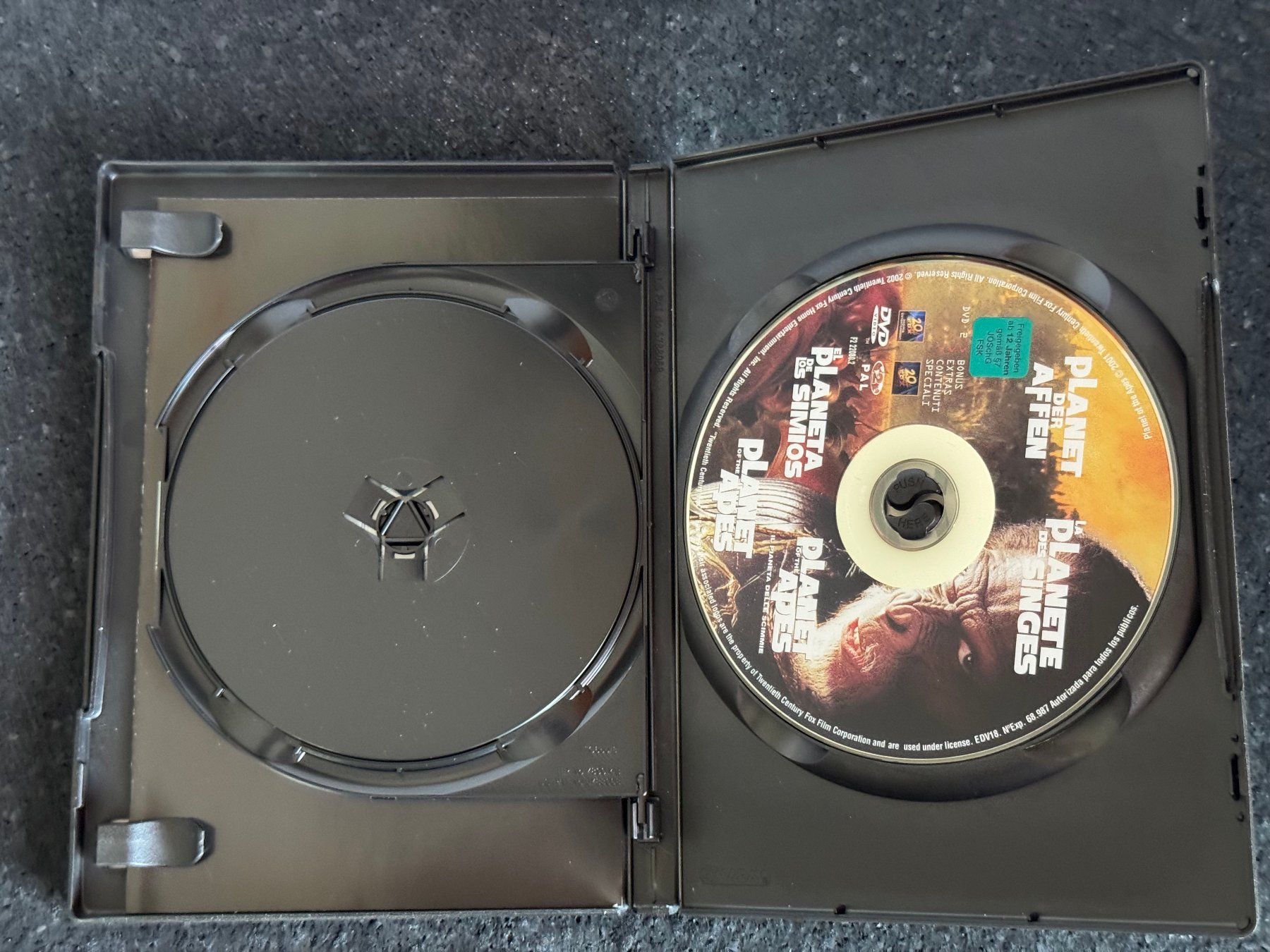 Alle DVDs: Planet der Affen Special Edition 2 DVD's EN/DE 2001 – Gebraucht aus Fribourg von tschjoly 5