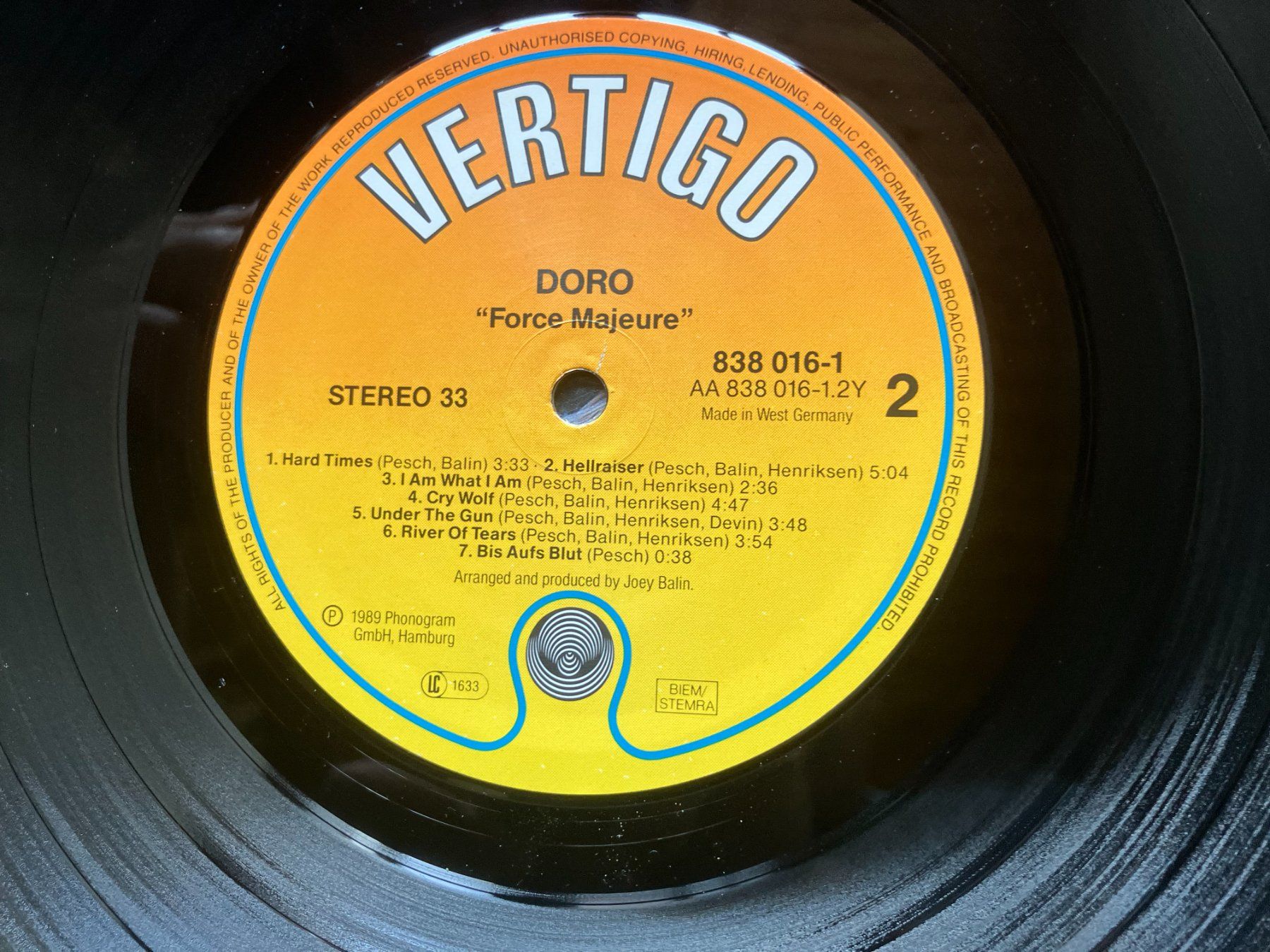 Dischi in vinile: Doro – Usato da Aarwangen venduto da Jukebox3 8