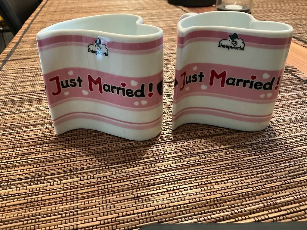 Tazze: Just Married Tassen neu – Usato da Oberwil BL venduto da Nikki13 2
