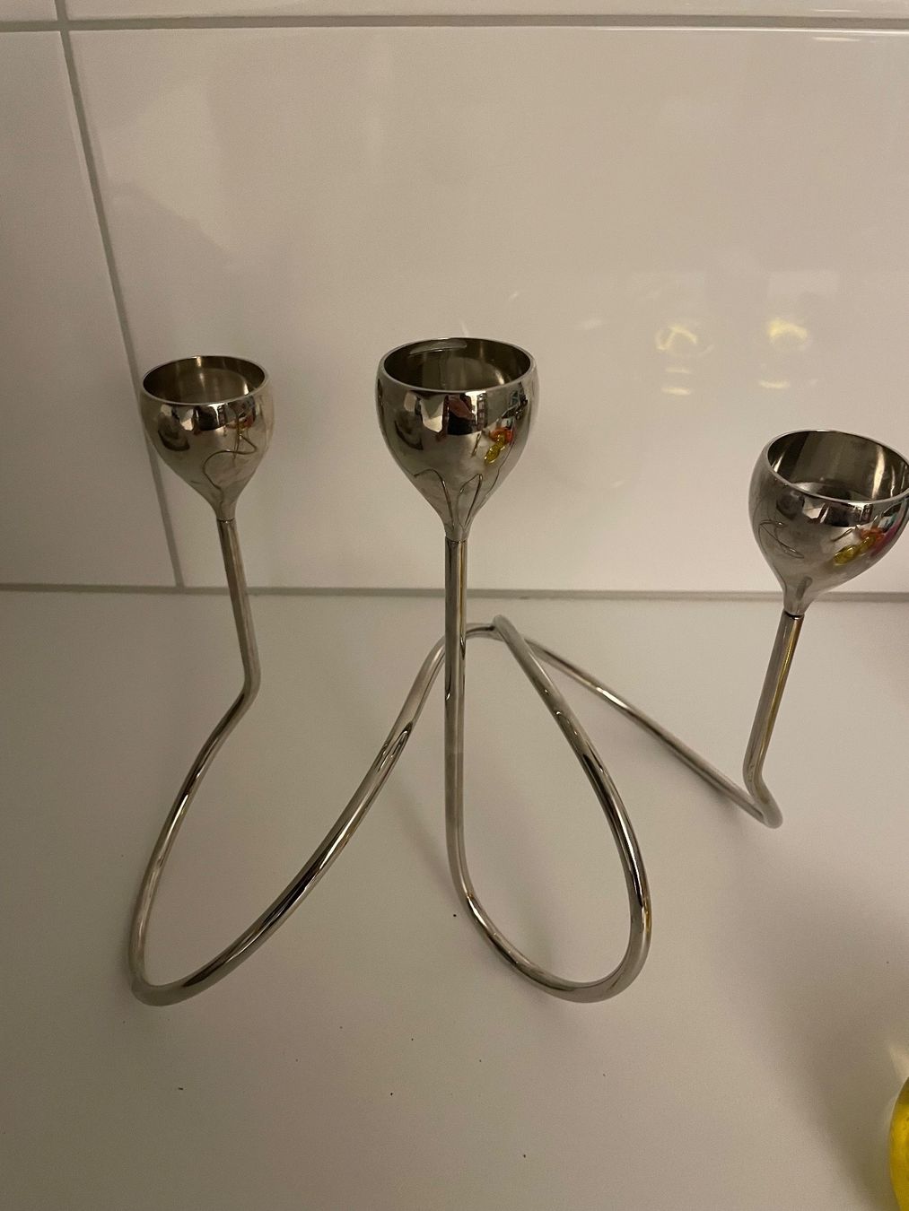 Kerzenständer: Metall-Kerzenhalter mit 3 Kerzen – Neu (gemäss Beschreibung) aus Niederglatt ZH von ctulimp 1