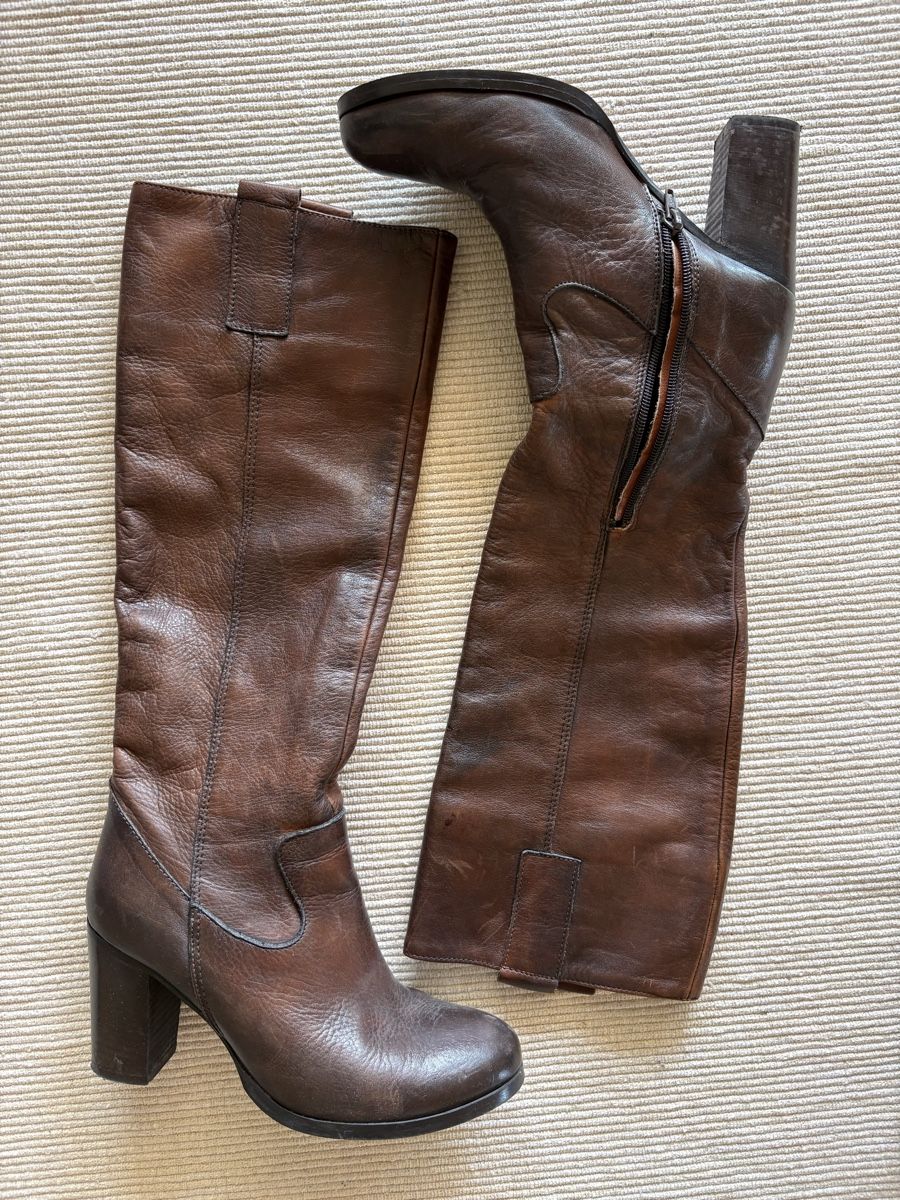 Scarpe da donna: MAX Echtleder-Stiefel Made in Italy Gr. 37 – Usato da Malters venduto da Gisi80