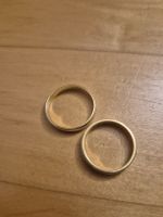 Eheringe Gelbgold 750, 9 Gramm