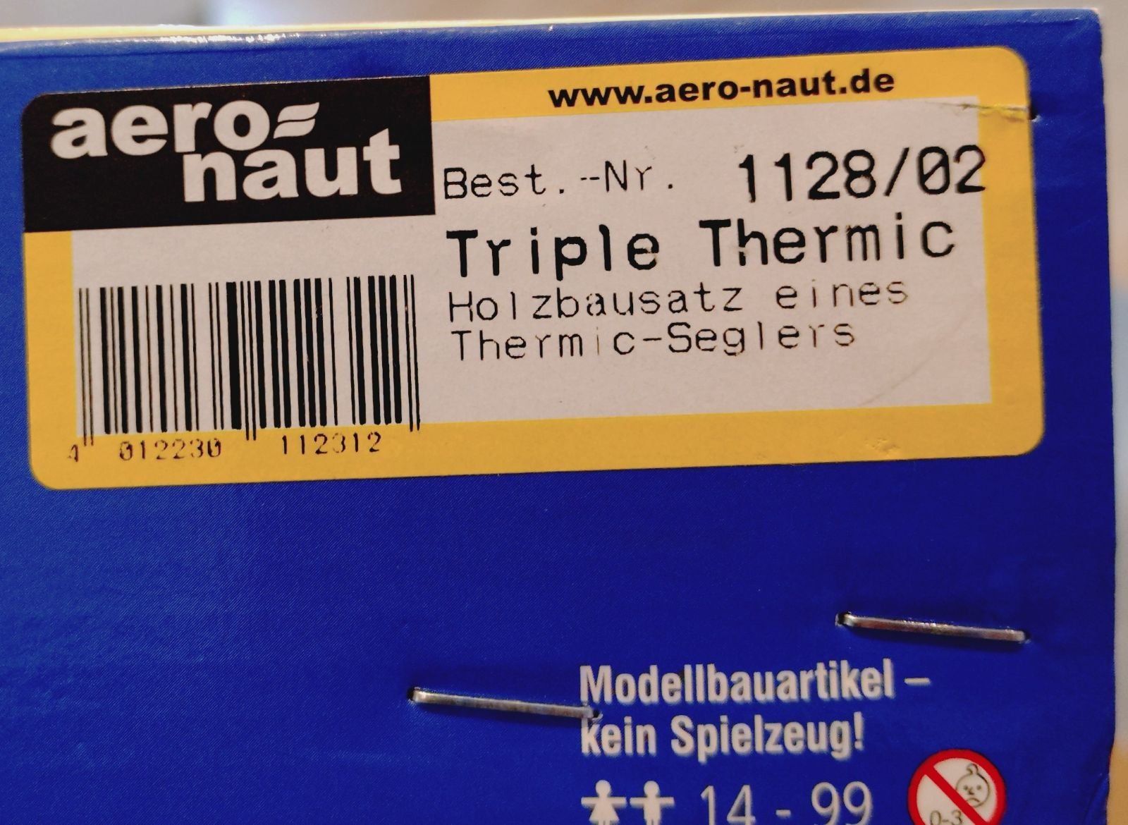 Modellismo RC: Aero-Naut Tripple Thermic – Nuovo (secondo la descrizione) da Grüningen venduto da Stargazer 1