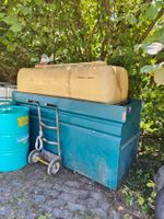 citerne mazout 1500L + Bac de rétention 2000L