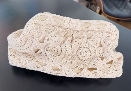 Boho Häkel-Clutch