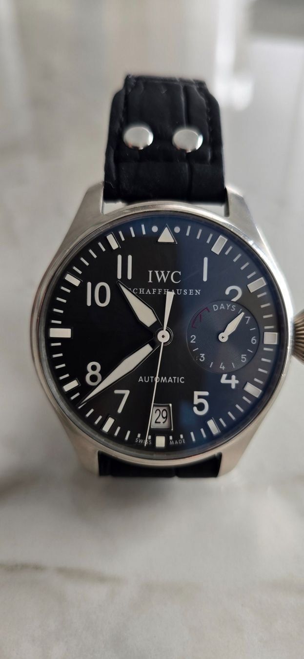IWC Uhren: IWC Big Pilot 18k Weissgold – Gebraucht aus Thalwil von malexx 2