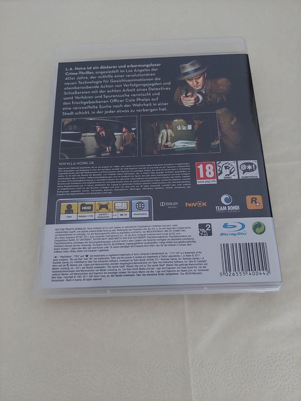 Giochi: L.A. Noire – Usato da Köniz venduto da Gamecollect 2