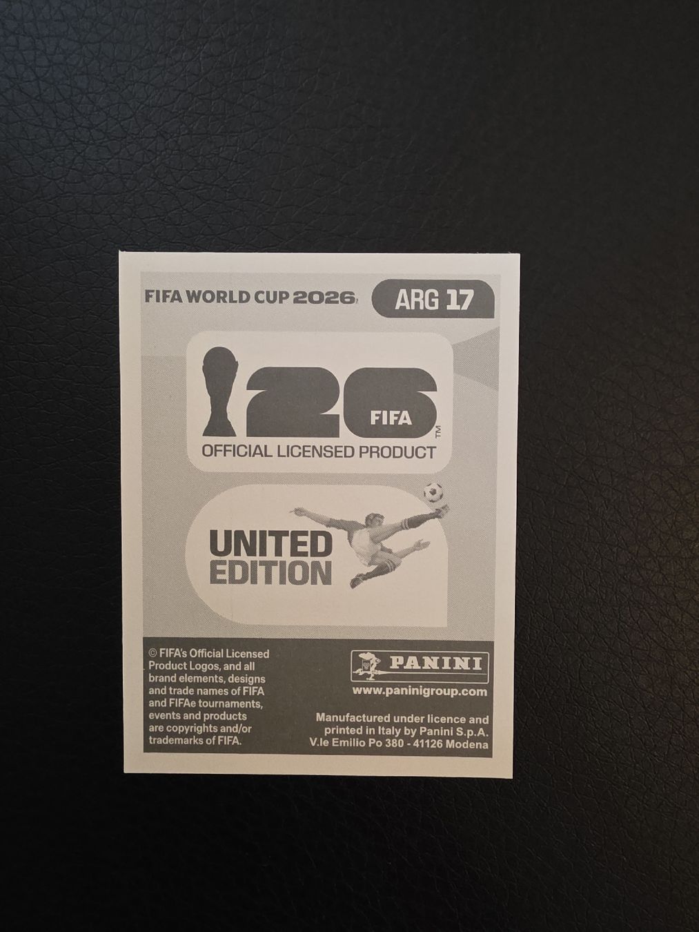 Panini Carte collezionabili: Panini Lionel Messi ARG 17 – Nuovo e nell'imballaggio originale da Genève venduto da mar_lidc 1