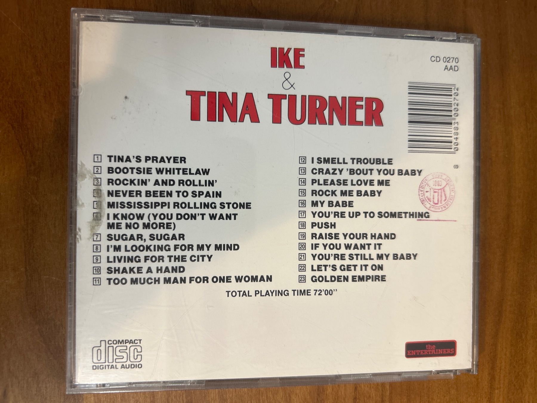 CD: Ike & Tina Turner – Usato da Niederrohrdorf venduto da luxury100 1