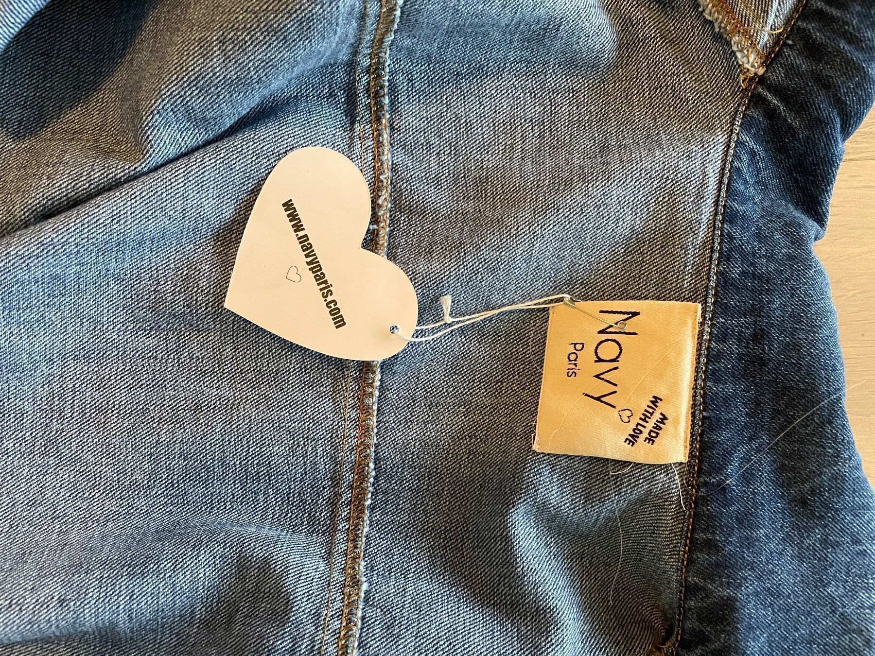 Giacche: Veste en Jean Navy Paris Taille unique – Nuovo e nell'imballaggio originale da Baar venduto da kclausse 3
