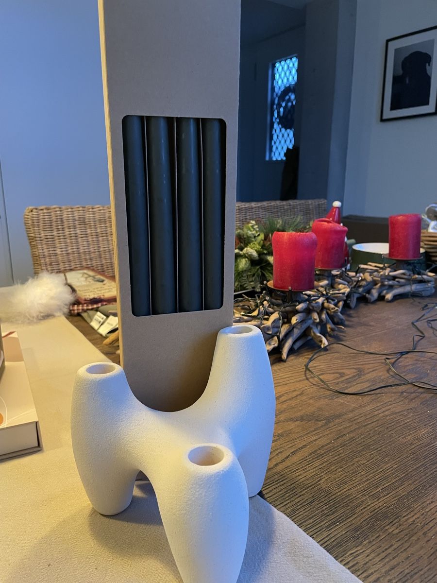Portacandele: Kerzenständer Koya von Westwing mit Kerzen – Nuovo e nell'imballaggio originale da Männedorf venduto da chr_txp5