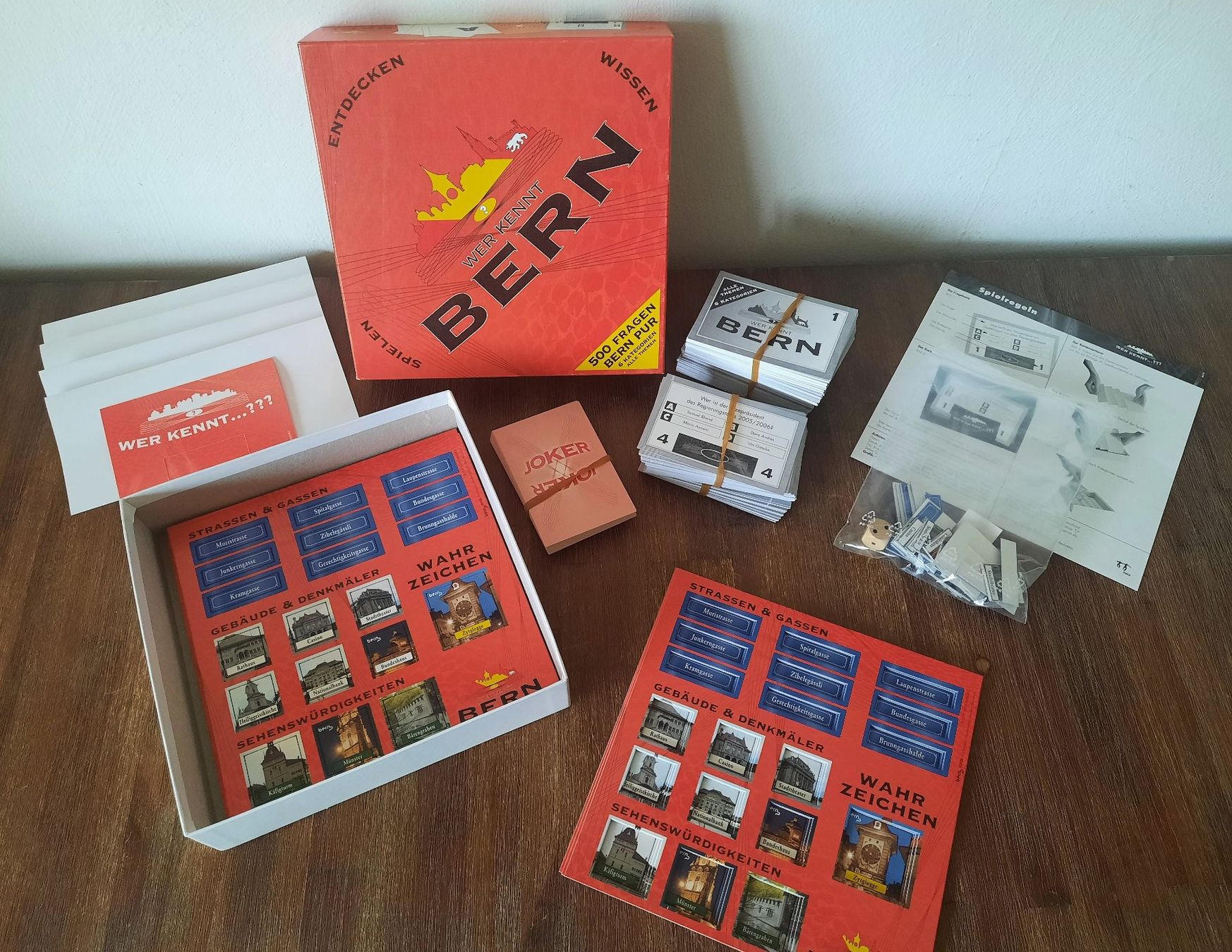 Giochi: Spiel "Wer kennt Bern?" – Nuovo (secondo la descrizione) da Ehrendingen venduto da Glsa 1