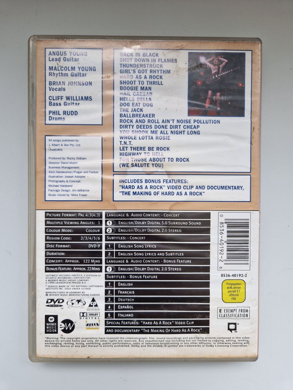 Alle DVDs: DVD AC/DC "No Bull" – Gebraucht aus Diegten von herala 1
