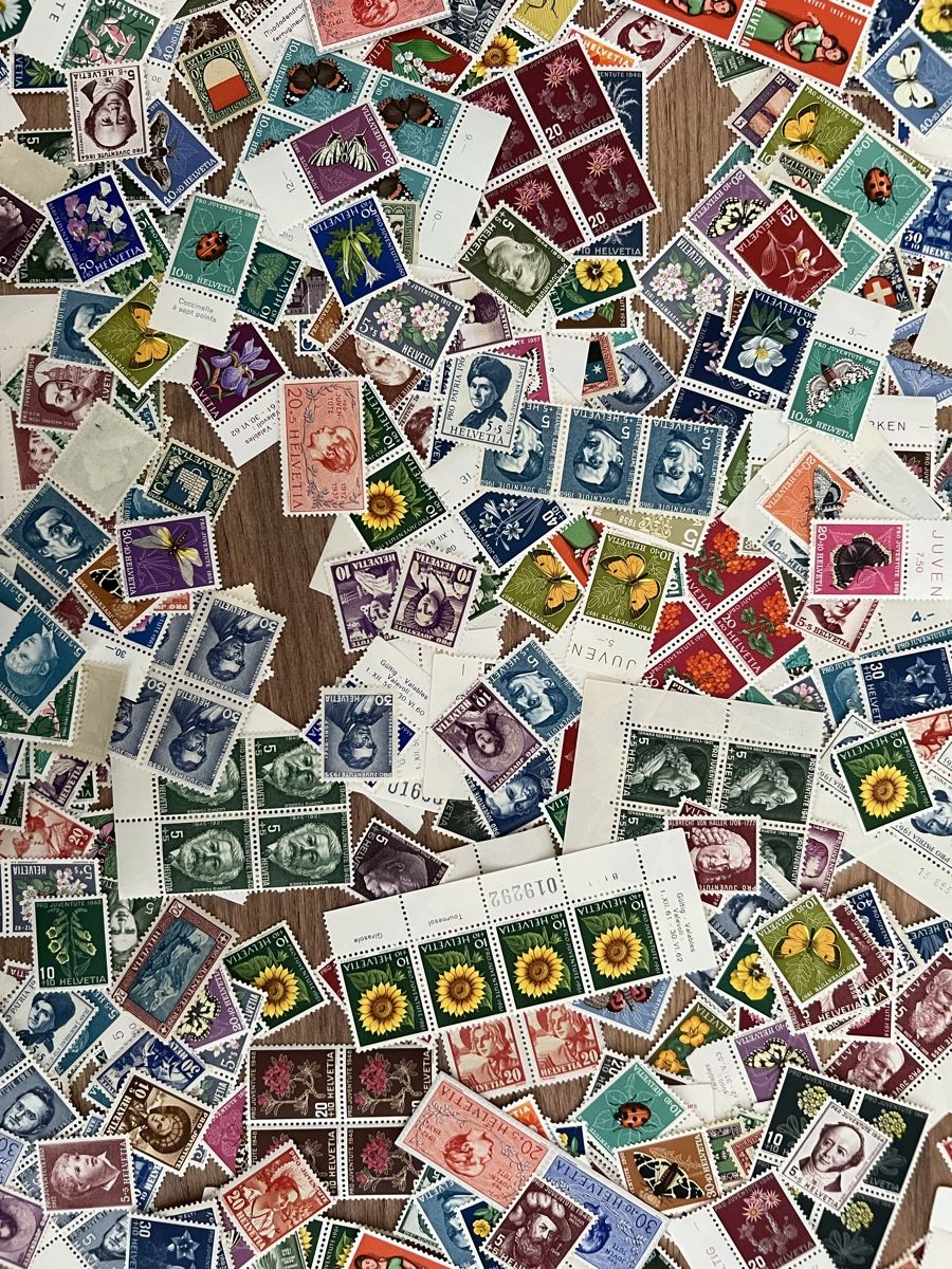 Tous les timbres: Grosser Posten postfrische Pro Juventute Marken – Neuf (Voir description) à Braunau par Desil2511 3