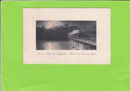 In der Nähe des Rheinfalls--1909 versendet
