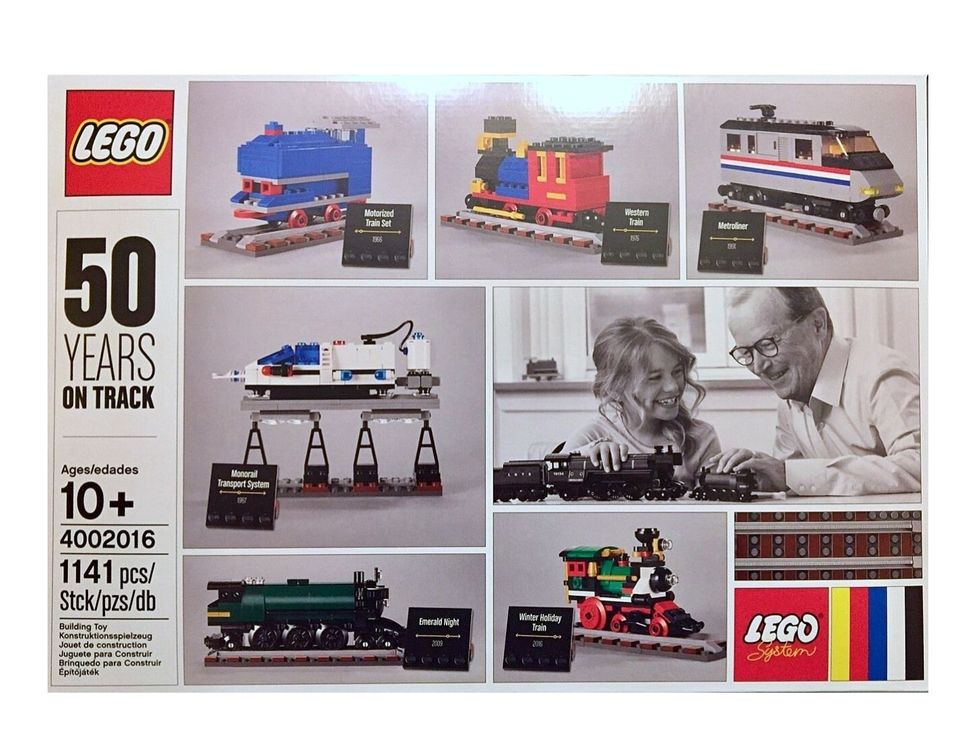 Lego 4002016 50 Years on Track Mitarbeitergeschenk (Neu und ...