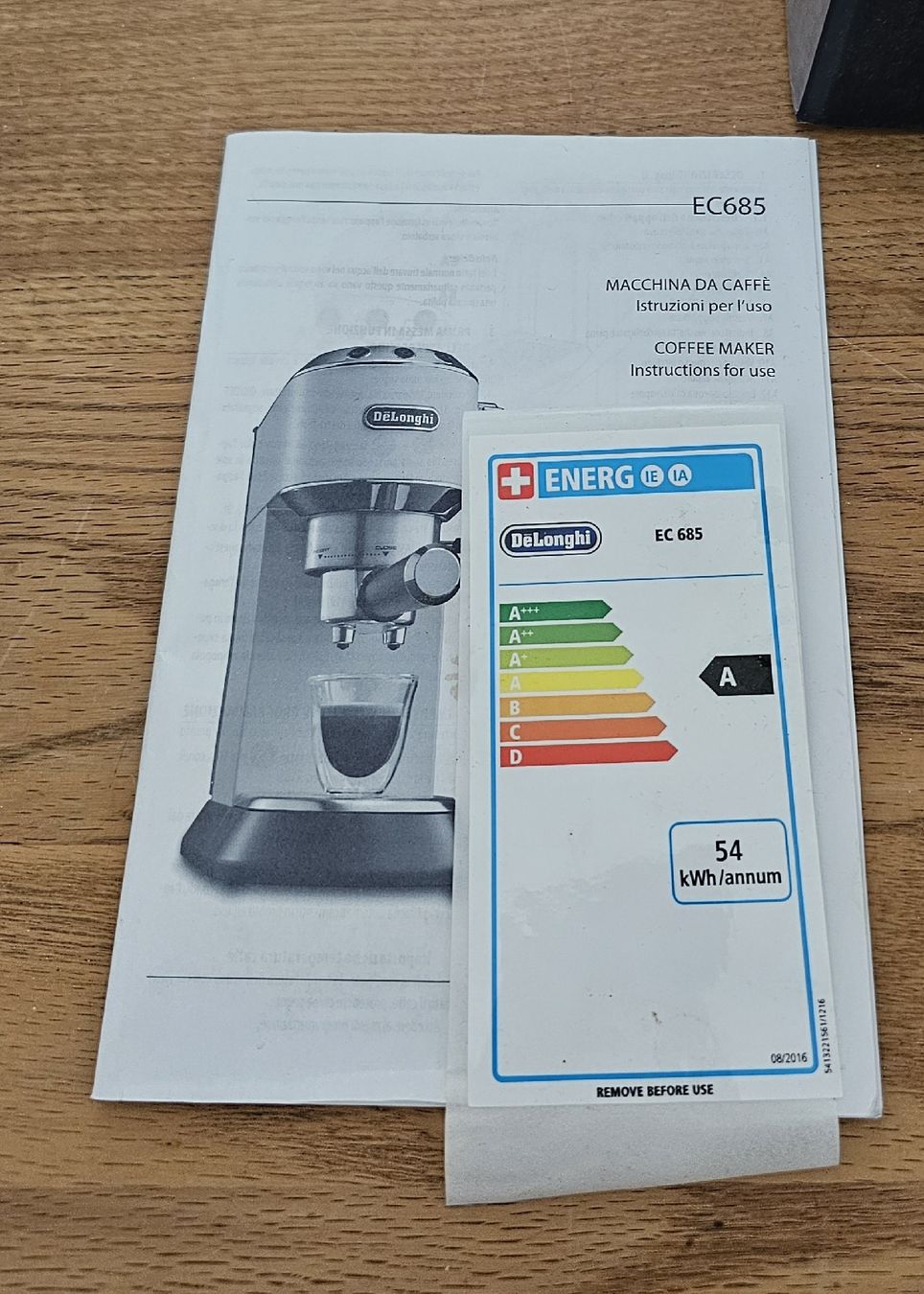 De'Longhi Macchine per caffè & Macchine per espresso: De Longhi Dedica wie neu – Usato da Basel venduto da Vinodinino 5