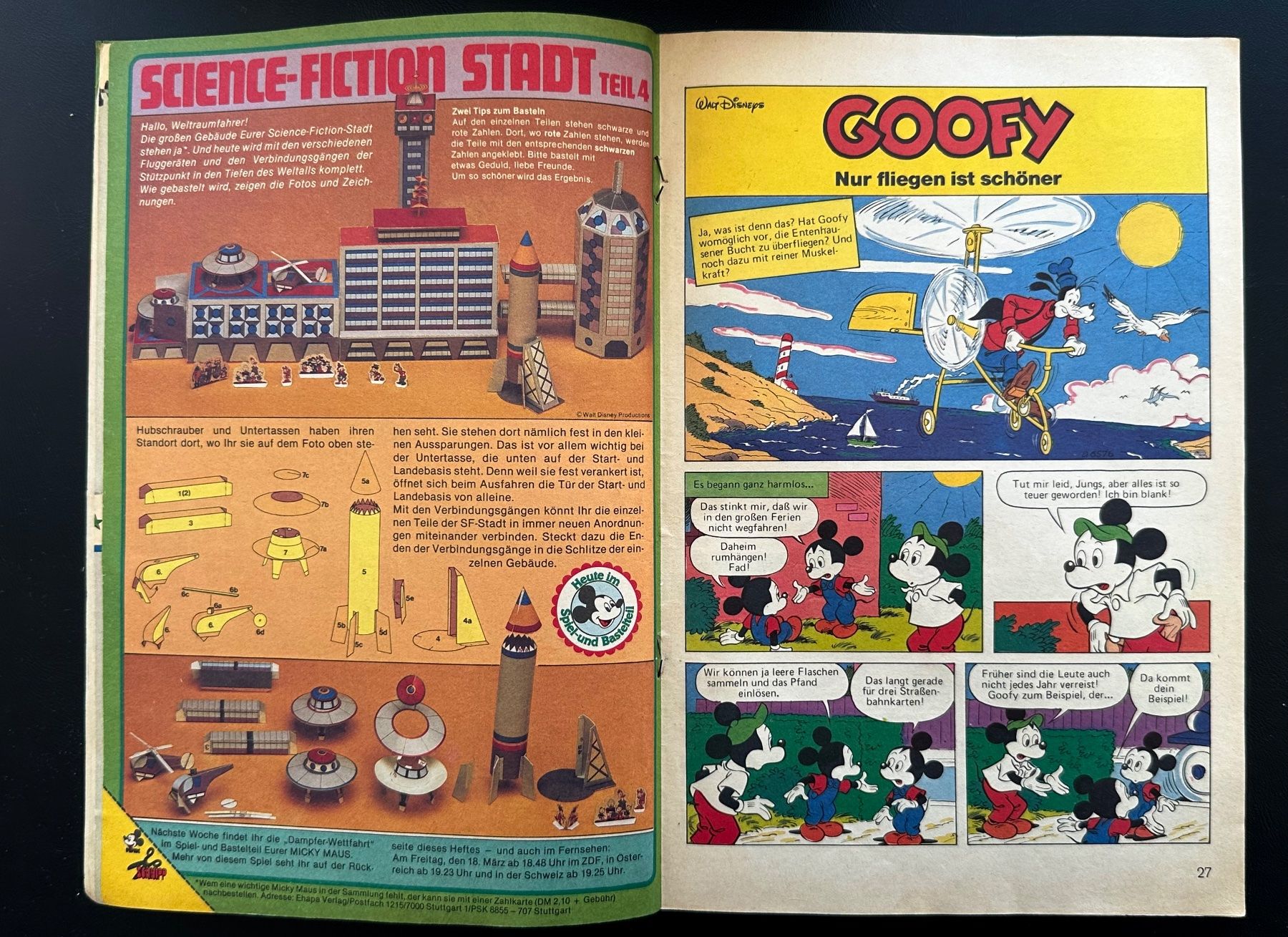 Fumetti: Mickey Maus Nr. 11 1983 – Usato da Seltisberg venduto da quadartswiss 1