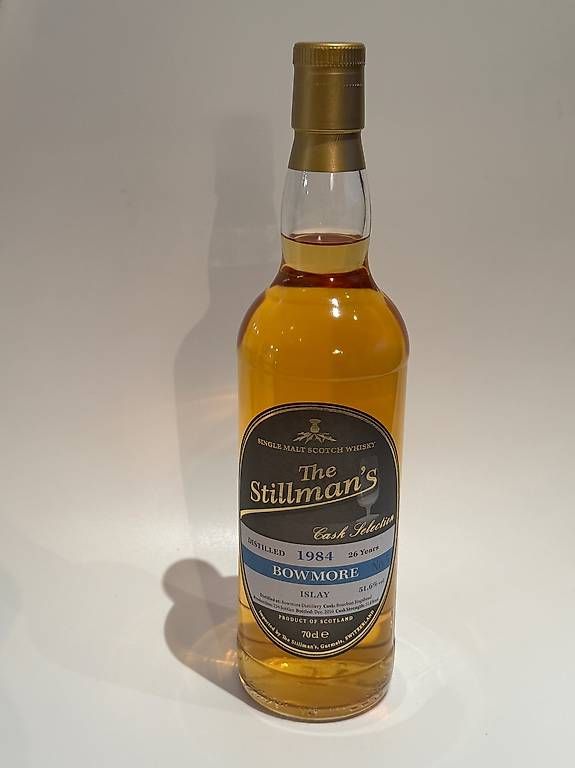 Spiritueux: Bowmore 1984  The Stillmans Cask Selection, 26 Years – D'occasion à Rombach par hombre07