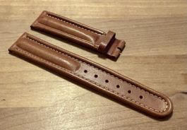 Original Vintage TAG Heuer NOS 20mm Leder Armband neu