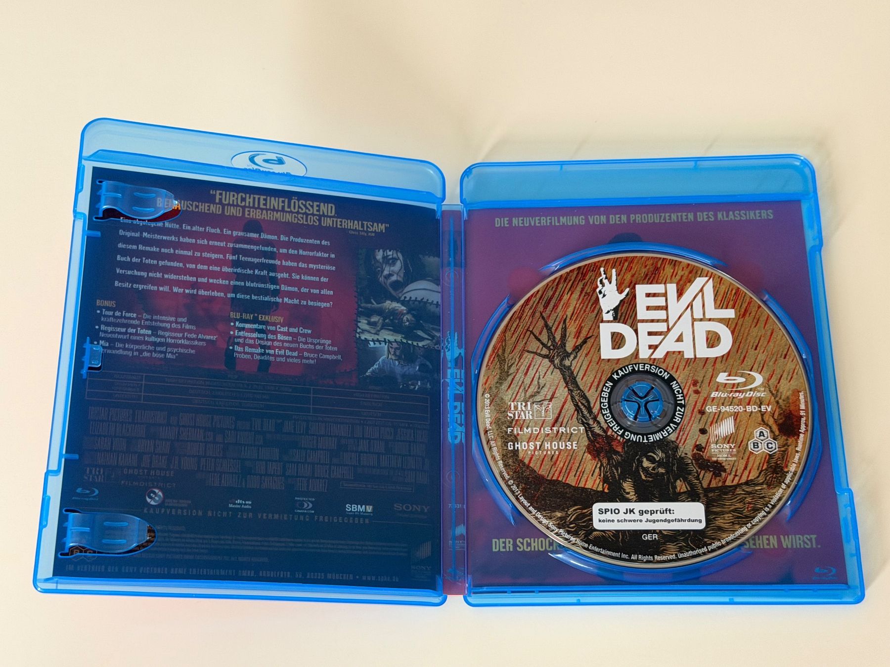 Tutti i DVDs: Evil Dead - Blu-ray - UNCUT – Usato da Altstätten SG venduto da sheamus 2