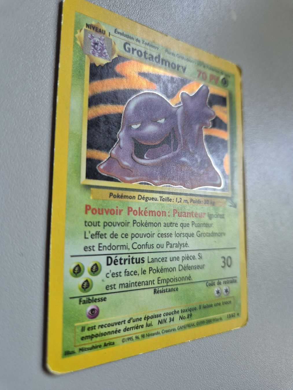 Pokémon Sammelbilder & Trading cards: Pokémon fossil holo grotadmorv – Gebraucht aus Ursy von RetroBebar777 1