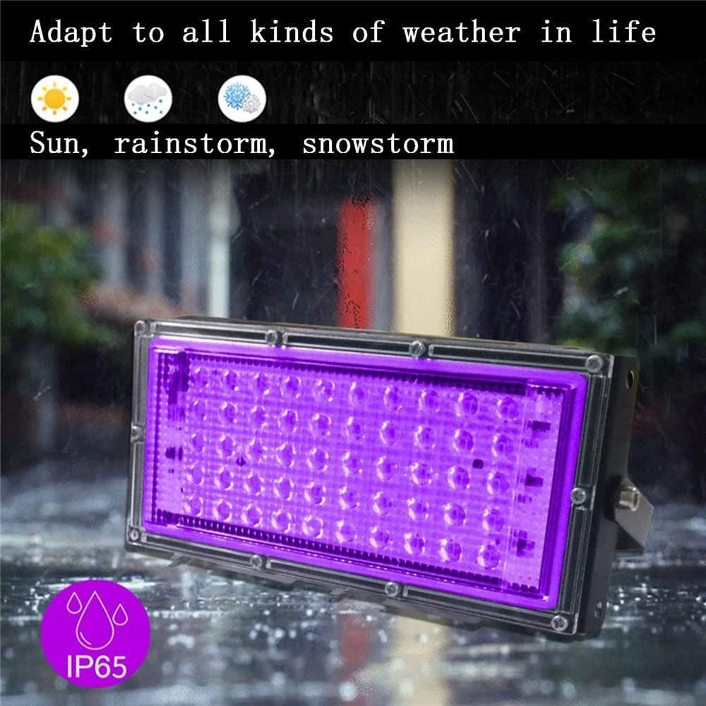 Lampade: 150W Pro LED UV Schwarzlicht Strahler – Nuovo e nell'imballaggio originale da Châtelaine venduto da topshop.switzerland 6