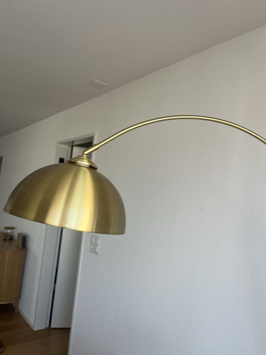 Lampade: Bogenleuchte Messing Stehleuchte – Usato da Wetzikon ZH venduto da Janine.no 2